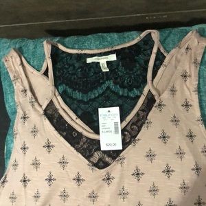 Maurices patterned tank - new with tags